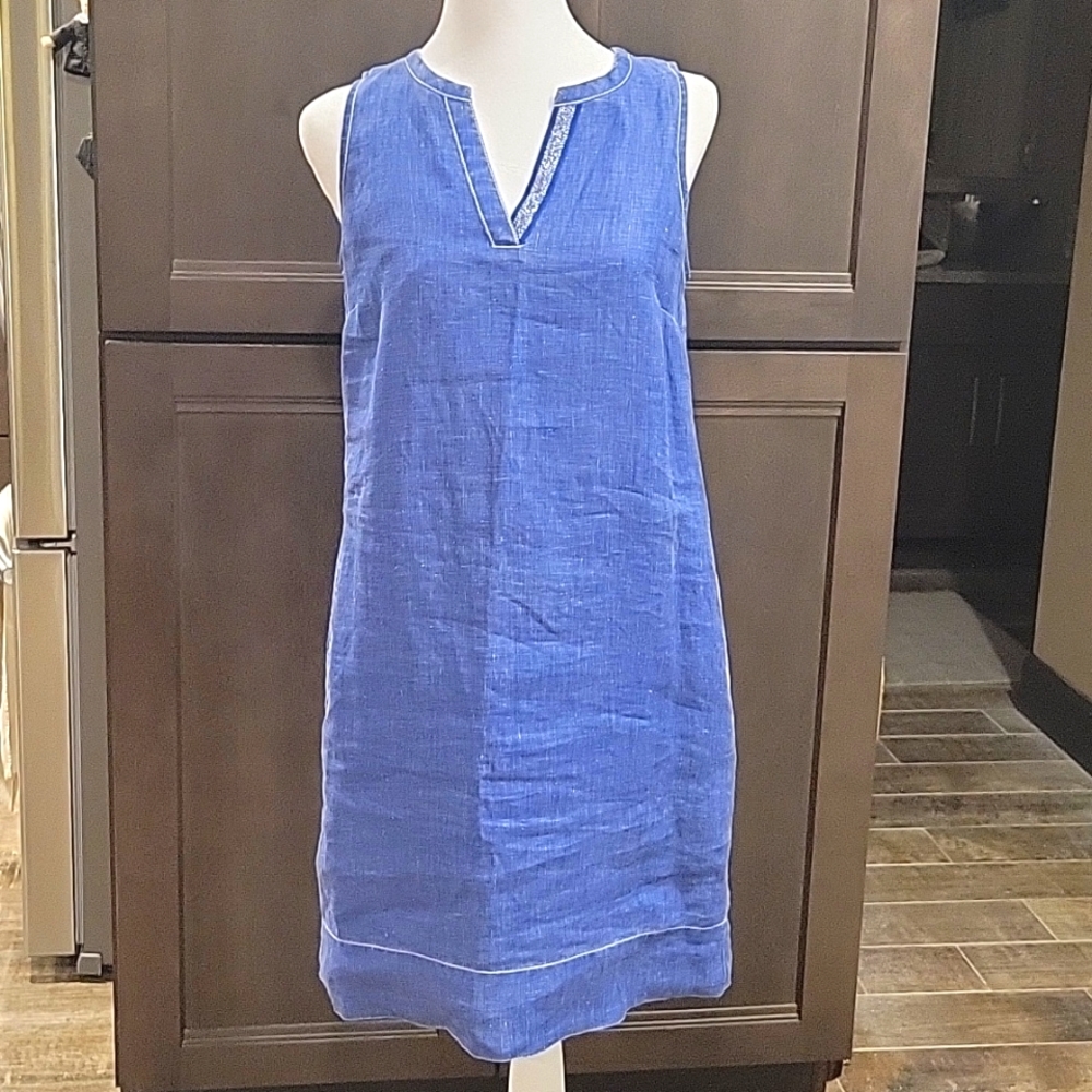 Tommy Bahama linen shift dress